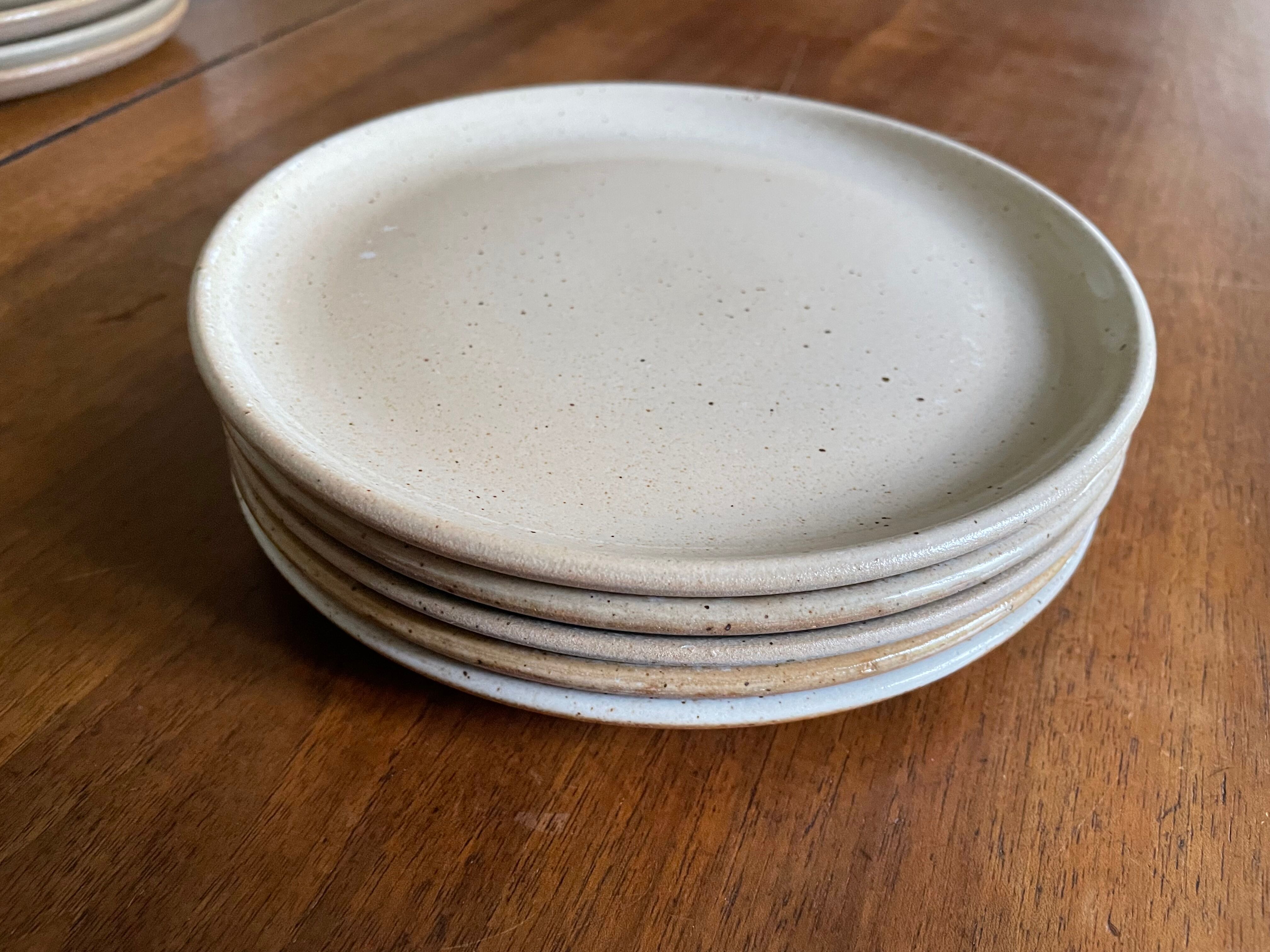 Dessert plates in Marais Sandstone