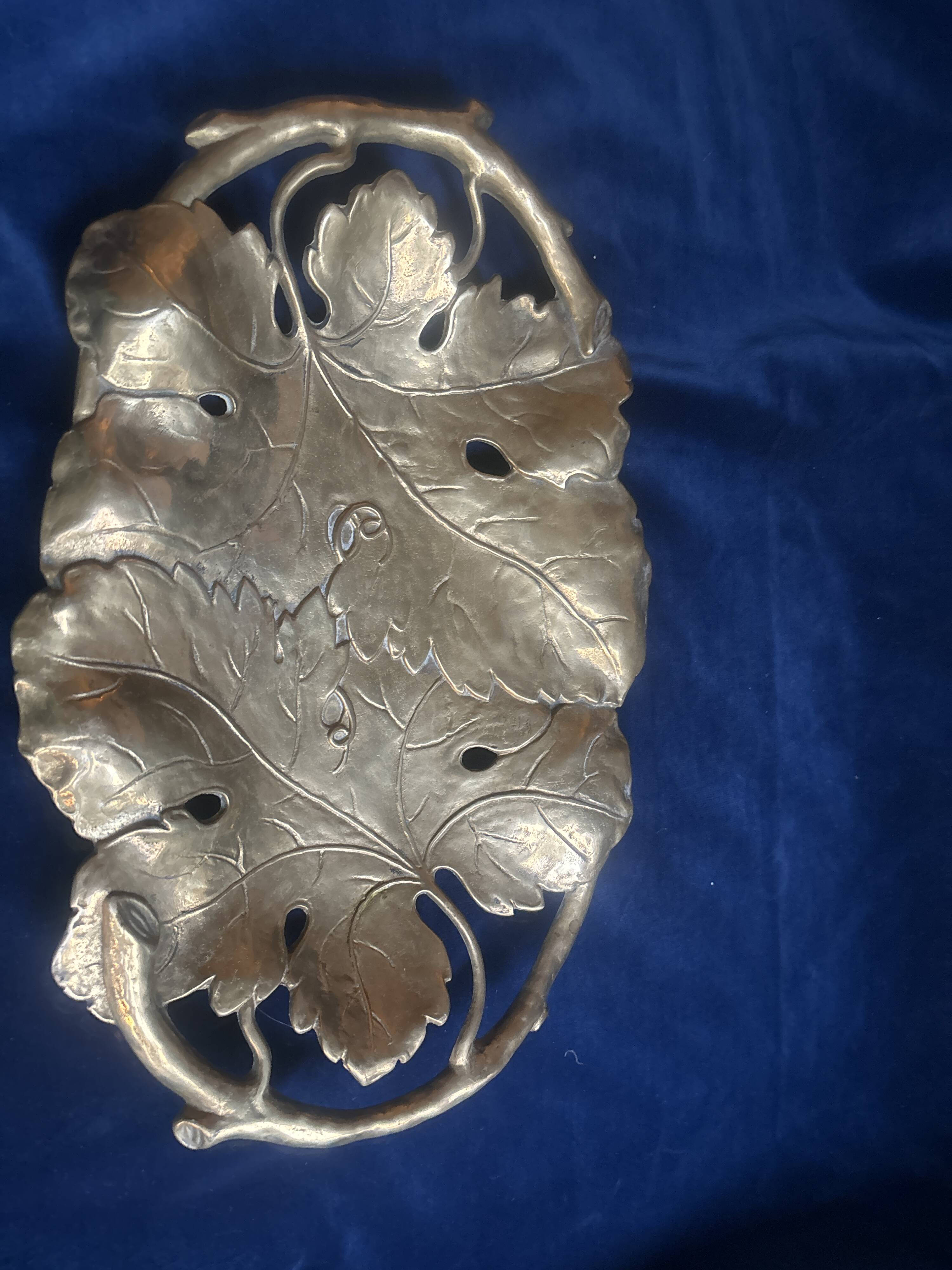 Art Deco Bronze Tray