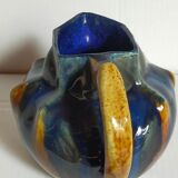 Art nouveau pitcher enamelled earth early twentieth century