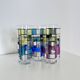 Set of 6 Vintage Hand-Painted Tall Glasses, USA 1950s-60s