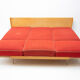 Mid century folding sofabed, 1960´s, Czechoslovakia