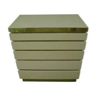 J.C Mahey lant wooden storage cabinet 1970