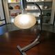 Lampe design 1970 en chrome Franco Albini