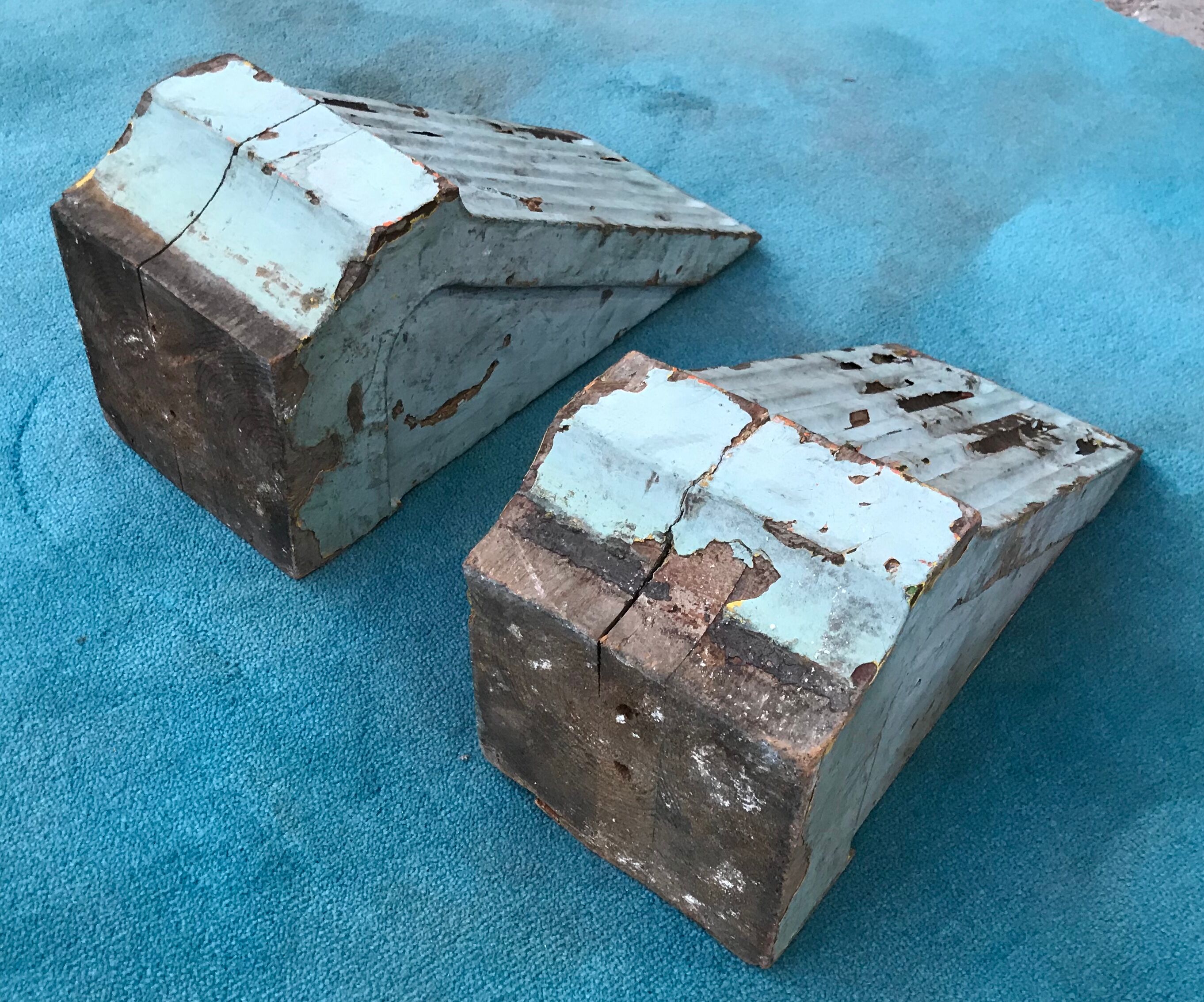 Nineteenth century console pair