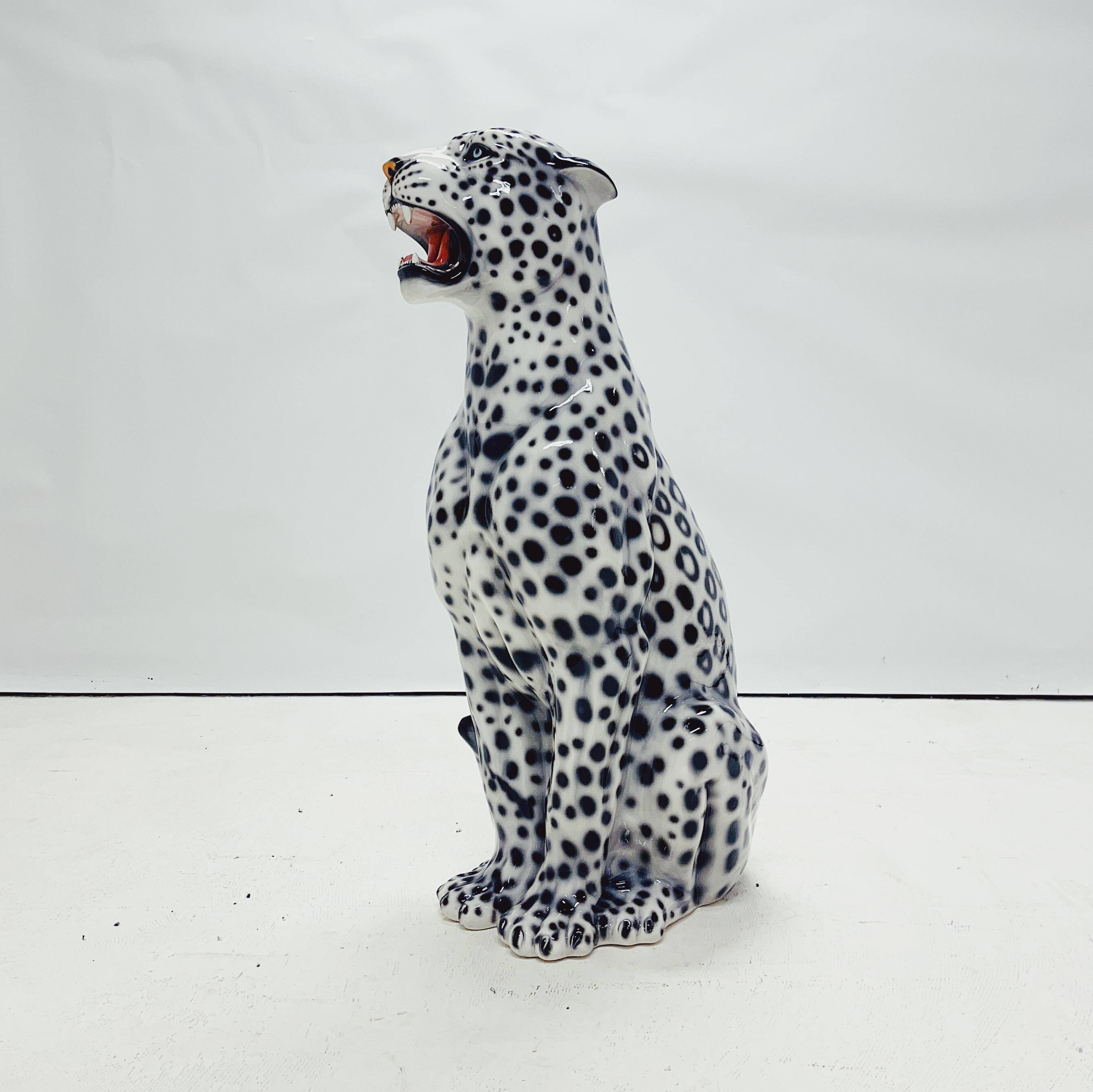 Snow Leopard Ceramic