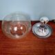 Ceiling light/wall sconce in blown bubble glass, Limburg, 1970