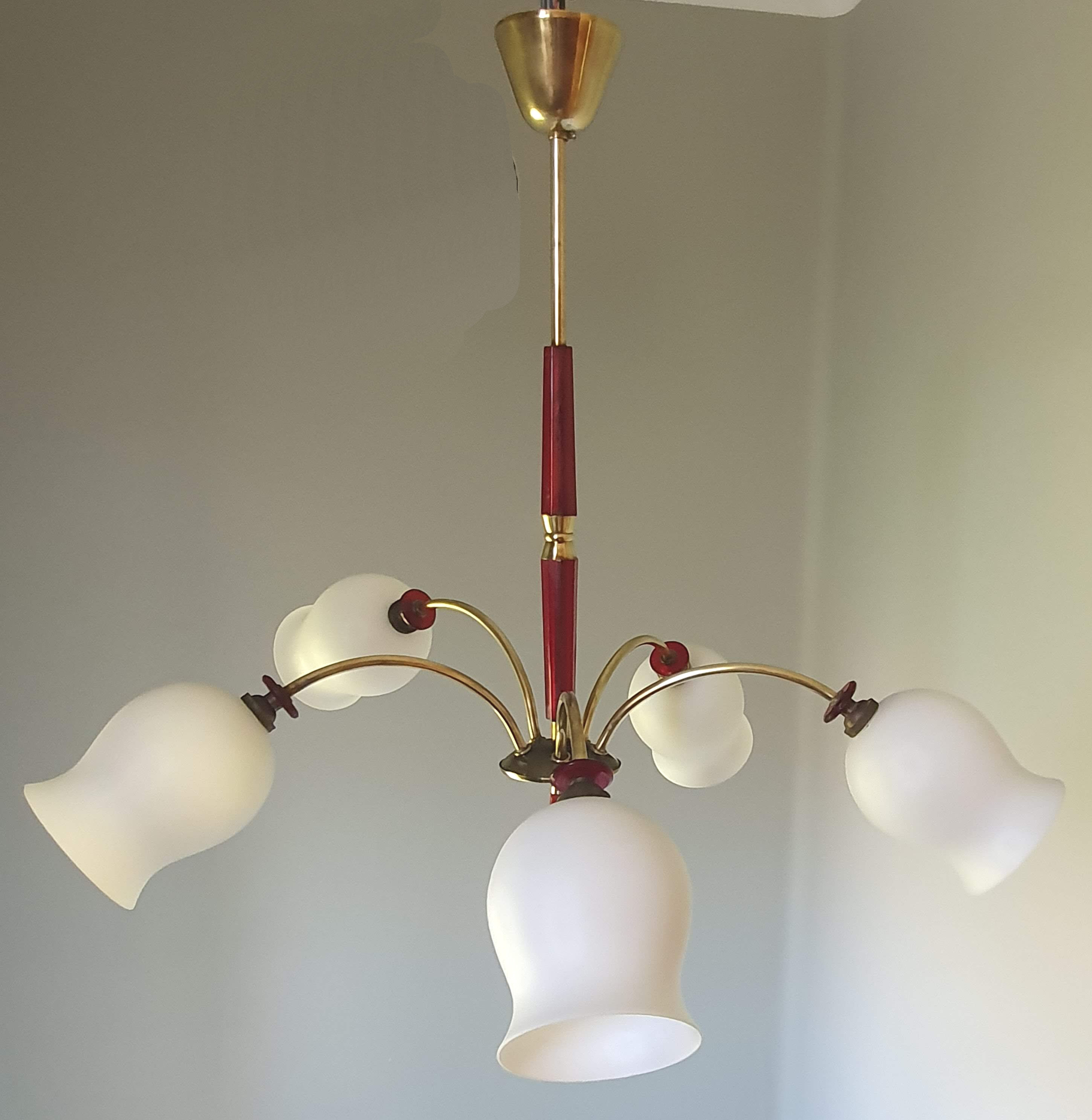 Vintage chandelier 40s/50s