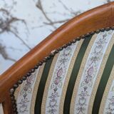Paire de fauteuils "col de cygne"