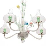 Murano 5-light chandelier