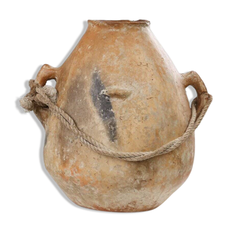 French Provincial Terracotta Vase, 19th‑Century