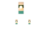 Ceramic zellige wall lamp