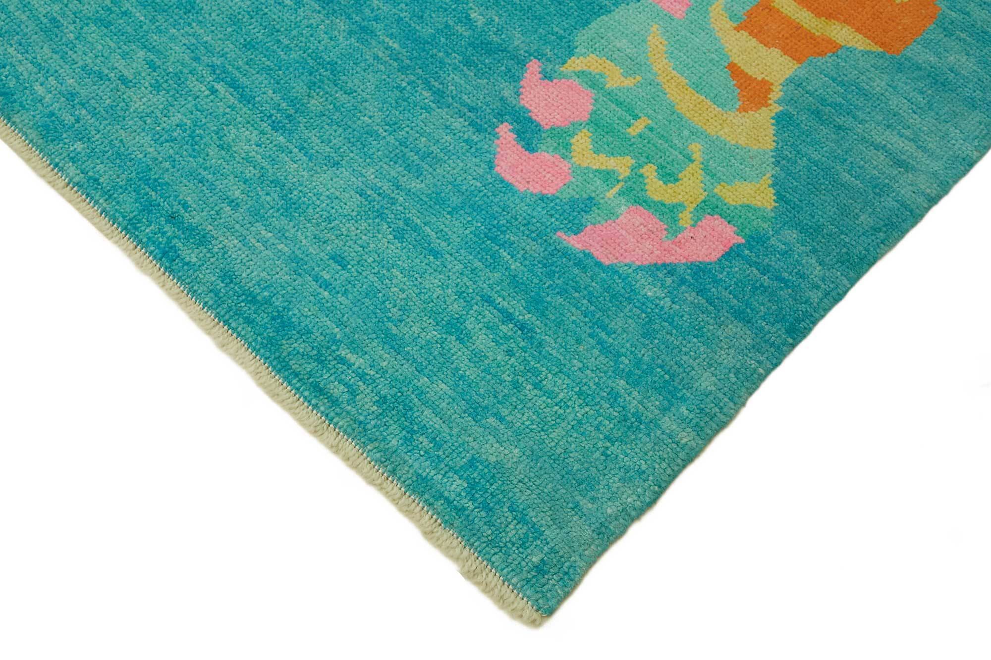 Turkish Handknotted Wool Tiger Rug  220 cm x 310 cm