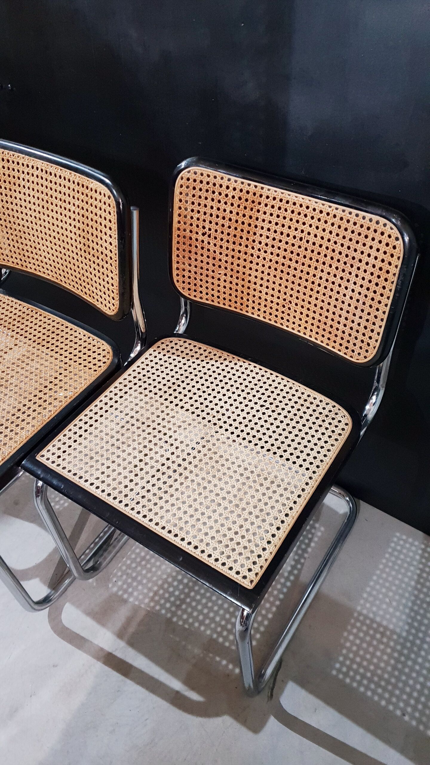 Marcel Breuer B32 cesca chairs