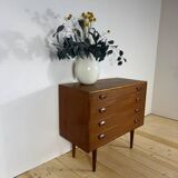 Danish teak chest of drawers – Kai Kristiansen, 1960s