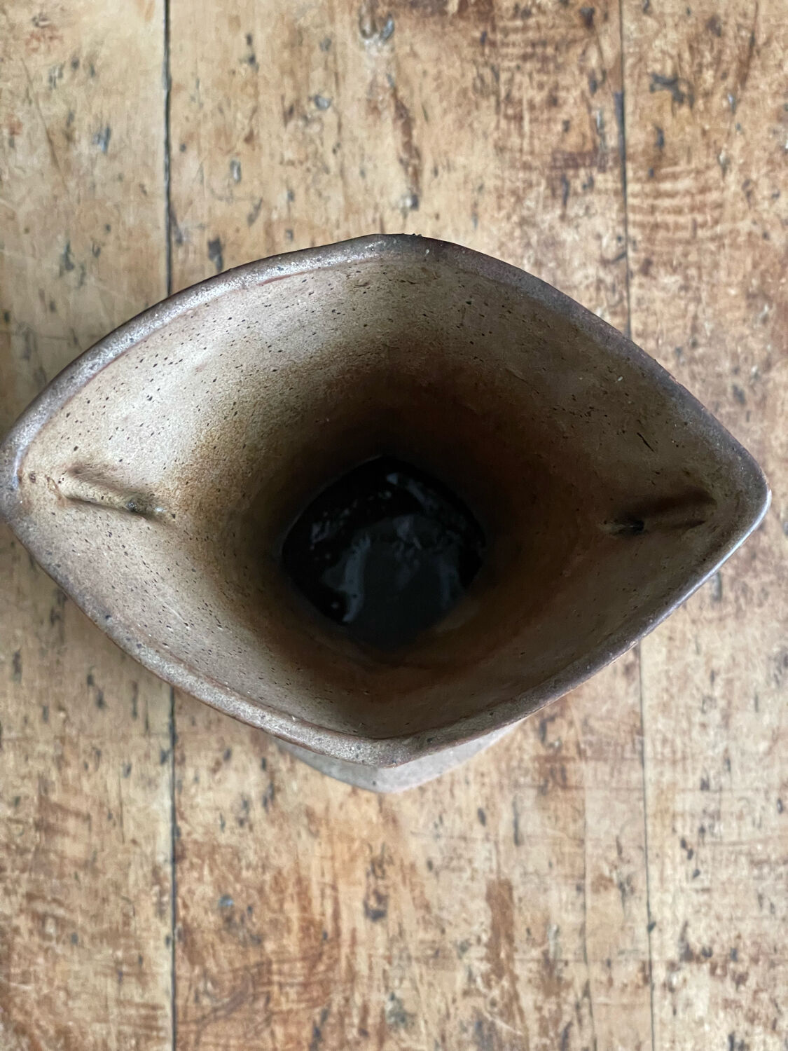 Vintage Vallauris 2-handled vase