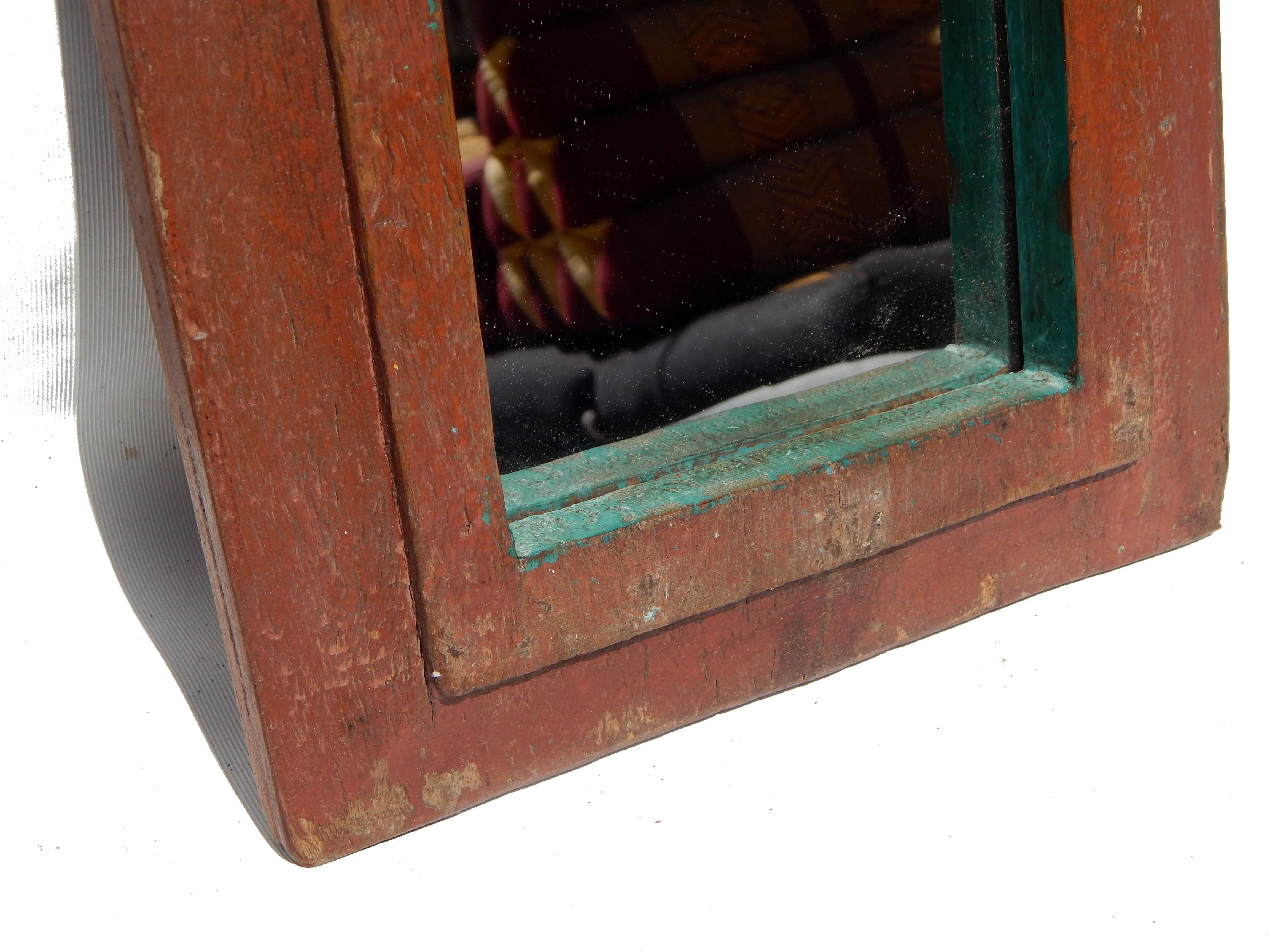 Mirror patine brown 25x44cm