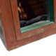 Mirror patine brown 25x44cm