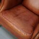 Vintage Dutch Cognac-Coloured Leather Club Chairs, Set of 2