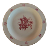Plat de service rond porcelaine de Limoges