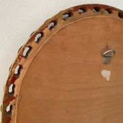 Ancien miroir en bois doré et verre biseauté
