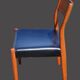 6 Scandinavian teak chairs 1960