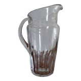 Crystal water broc Baccarat - model cote d'azur - Signed