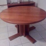 Solid elm table regain