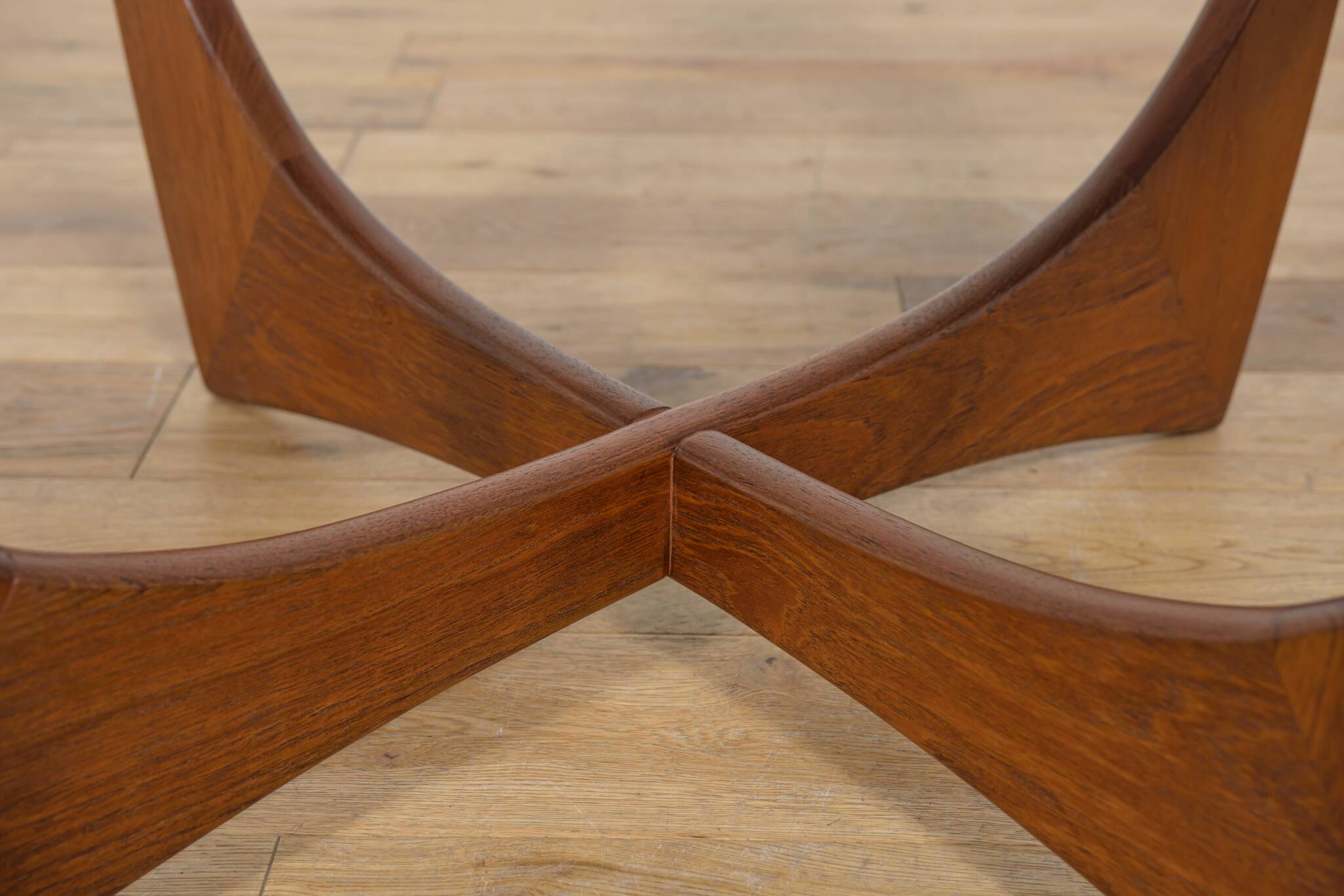 Round Astro Coffee Table in Teak by Victor Wilkins for G-Plan, United Knigdom, 1960s