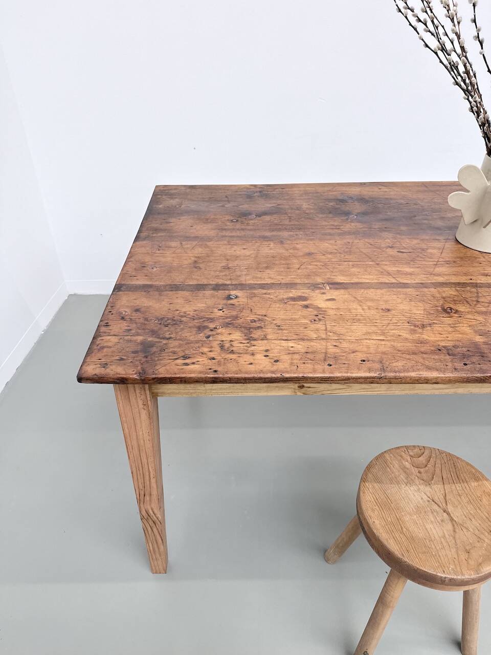 1950 pine farmhouse table 3m XL