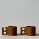 Design mug in natural monoxyl asian teak