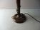 Lampe à poser en bois art deco