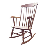 Wooden rocking chair