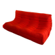 Togo 3-seater sofa by Ligne Roset, Vidar Carrot fabric.