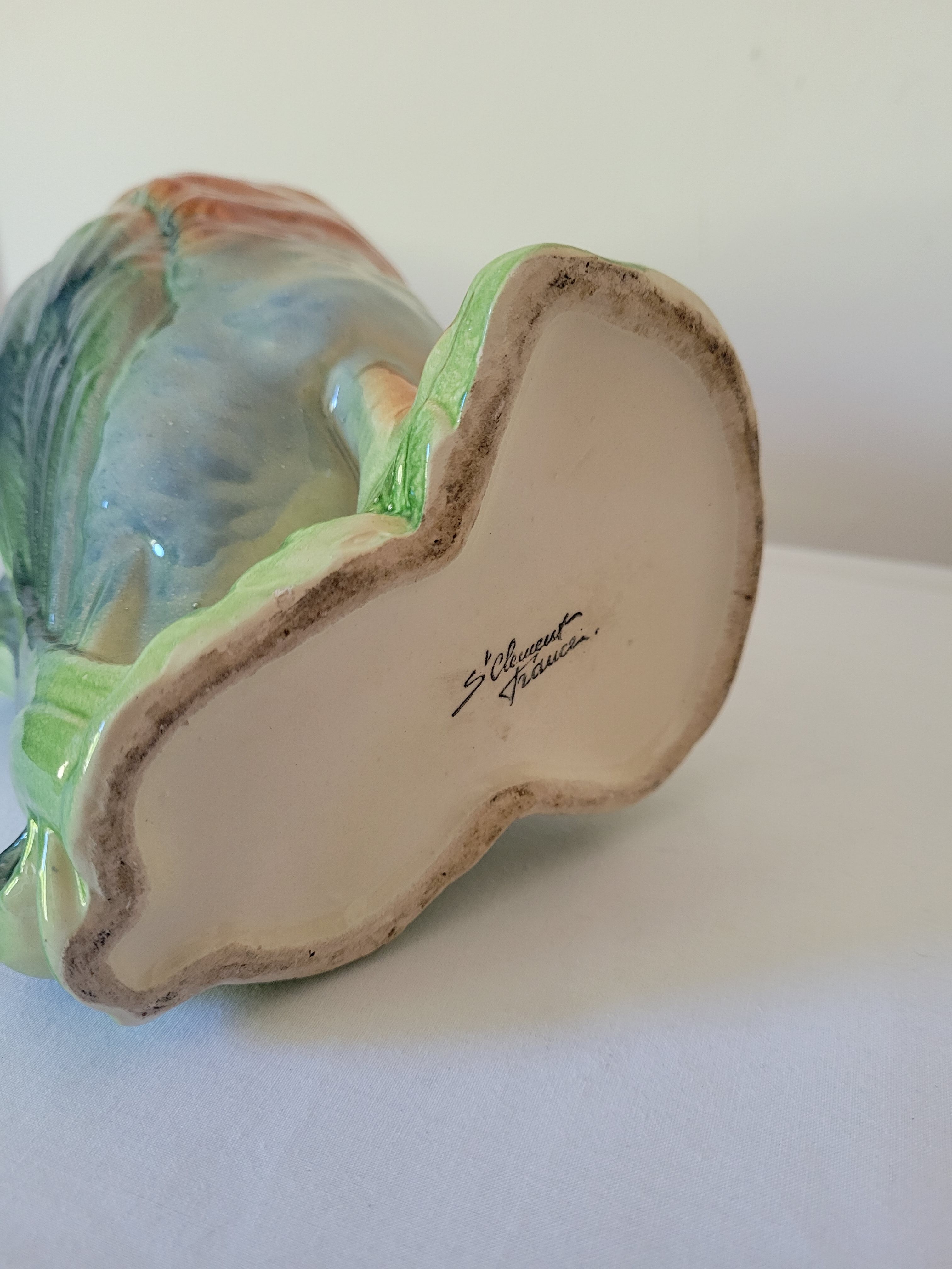 Zoomorphic pitcher duck Saint Clément