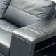 Leather corner sofa