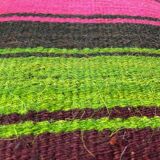 Housse de coussin vintage turque faite à la main, 30 x 50 cm