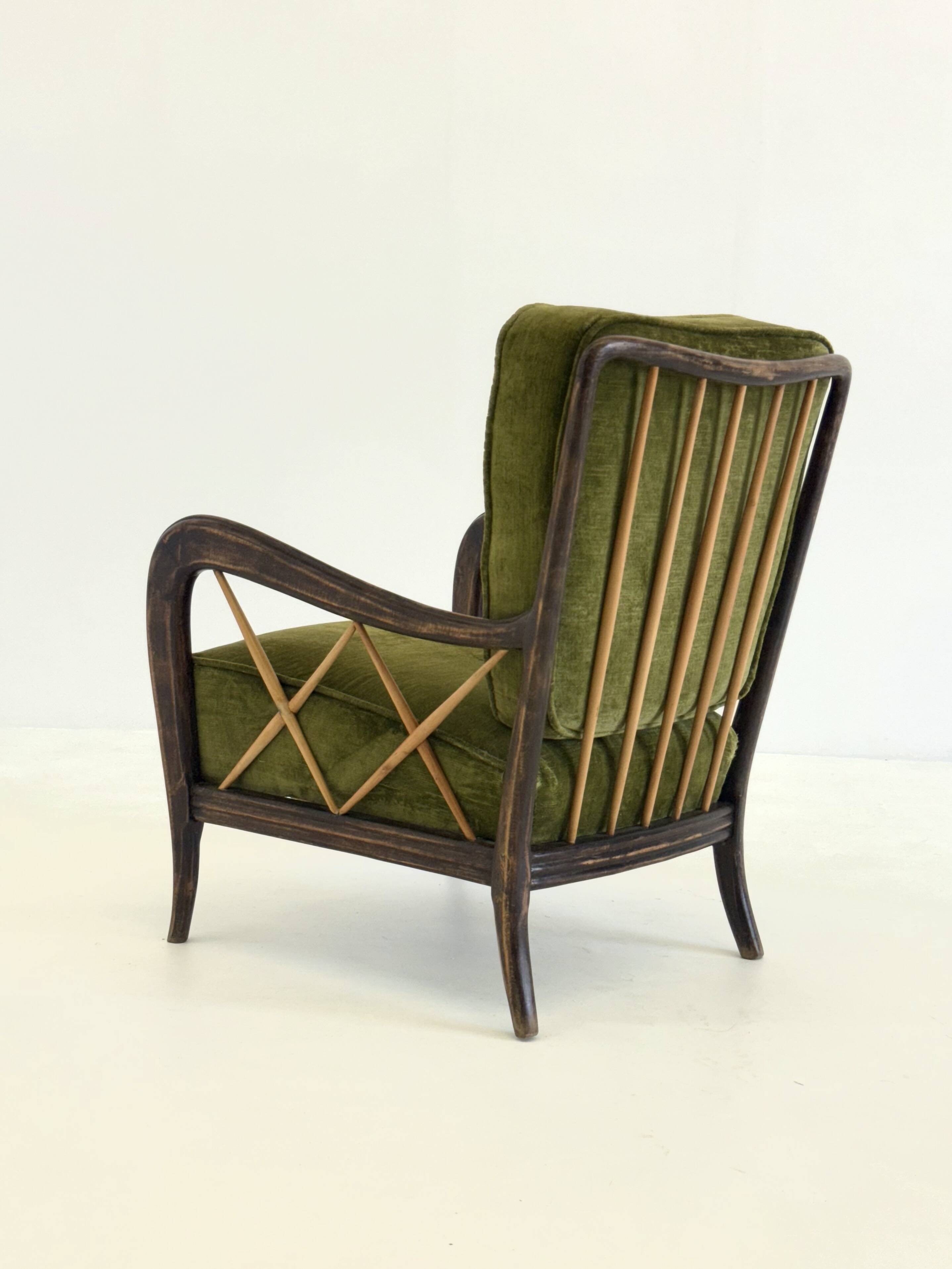Paolo Buffa Italian Art Deco Chair