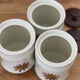 3 pots vintage 1970