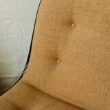 Pair of armchair 1970 steelcase Strafor by Randall Buck