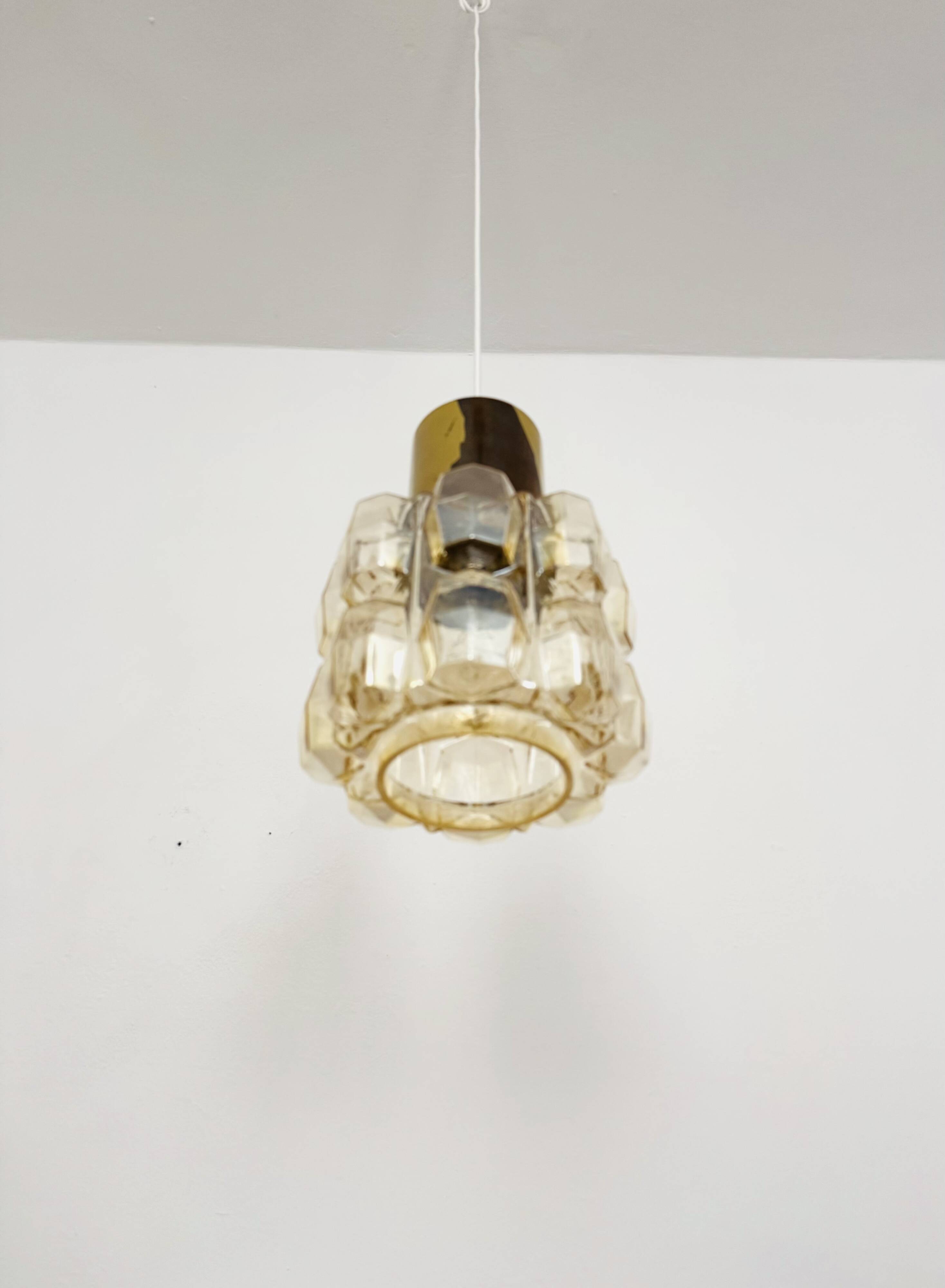 Bubble Glass Pendant Lamp by Helena Tynell for Glashütte Limburg