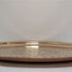 Solid brass tray signed oriental vintage