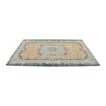 Oushak Turkish Vintage Rug sku 3244