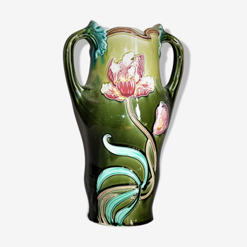 large vase in Barbotine XIX