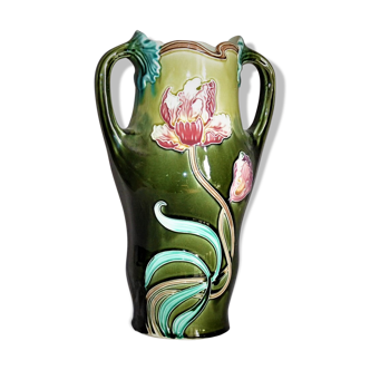 large vase in Barbotine XIX