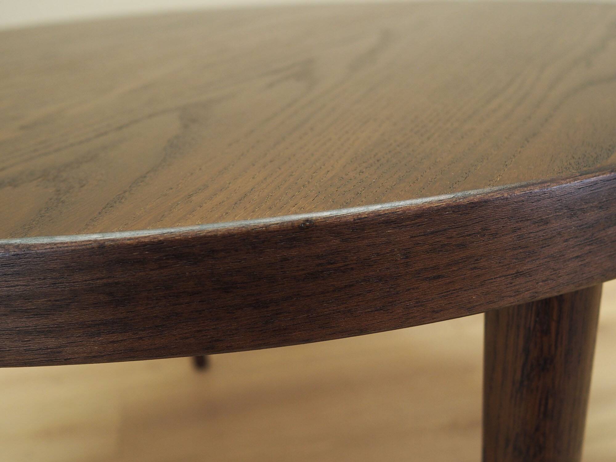Oak table, Danish design, 1970s, designer: Kai Kristiansen