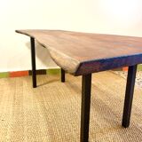 1950 free-form wooden coffee table