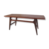 Table basse en teck, scandinave des années 1950
