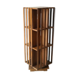 Old revolving library in solid oak