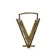 Hollywood regency bamboo-effect brass magazine rack, Montagnani, Italy 1970