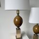 Pair of Philippe Barbier table lamps from the 70s